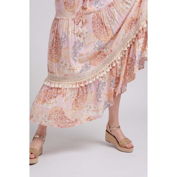 Aloha Boho Printed Maxi Dress - Picture 7 of 7